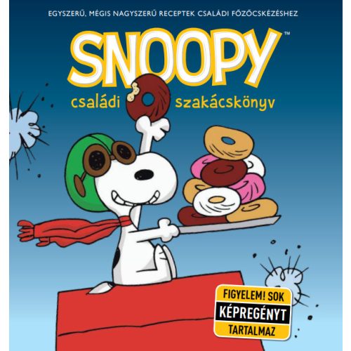 Snoopy családi szakácskönyv - ELŐRENDELÉS