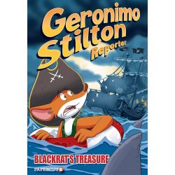   Geronimo Stilton - A riporter 10. rész - Fekete Fog kincse - ELŐRENDELÉS