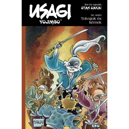 Usagi Yojimbo 30. rész: Tolvajok és kémek - Klasszikus képregény gyerekeknek - ELŐRENDELÉS