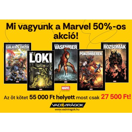 Mi vagyunk a Marvel sorozat akciós csomag - 5 kötet egyben