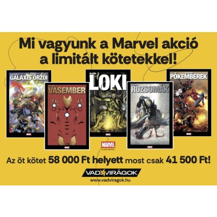 Mi vagyunk a Marvel sorozat akciós csomag - 5 kötet egyben (limitált változatokkal)